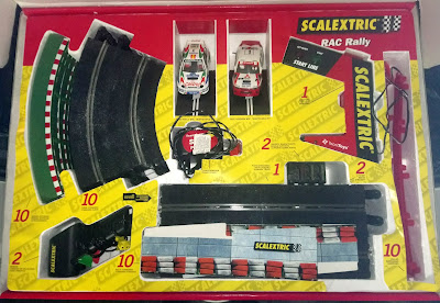 Caja del Scalextric RAC Rally Tecnitoys Versión 2000