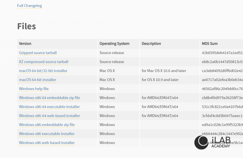 Select Your Download File in Python Download Directory - How to install Python on Windows