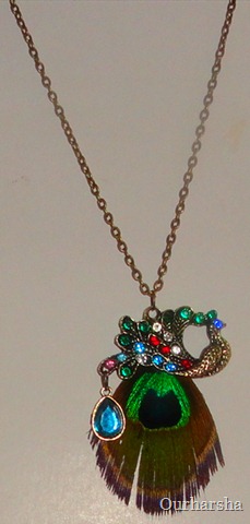 Peacock necklace (10)