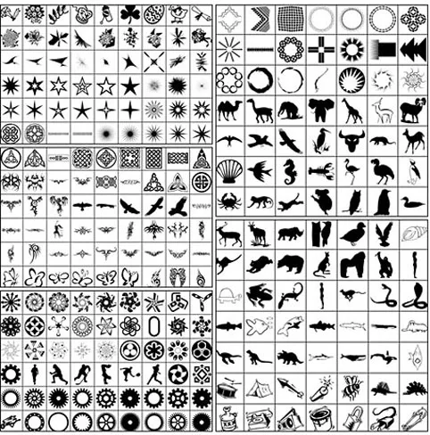 أشكال فوتوشوب Photoshop Shapes