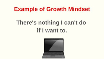 Examples growth mindset