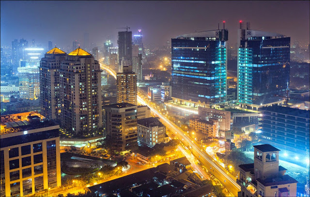 Business hub in Mumbai