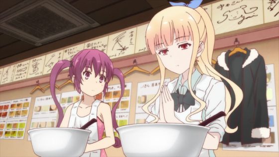 Anime eating ramen
