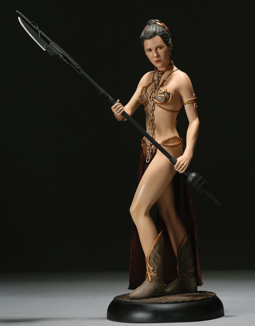 Princes Leia Organa Figure The Slave Leia Premium Format figure captures