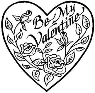 Valentine Coloring Pages