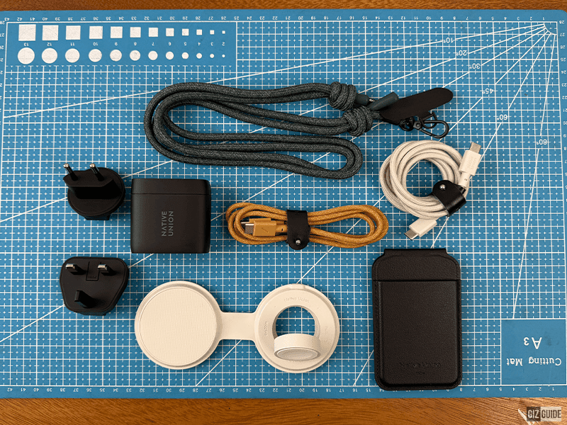 native union 67w GaN charger, Phone Sling, Dual wireless charger, wallet stand, USB-C cable Power Mac Center Festival Mall reopens as Apple Premium Partner store with new Native Union products