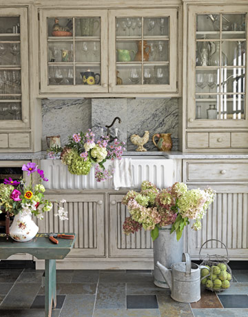 French Country Kitchen Cabinets