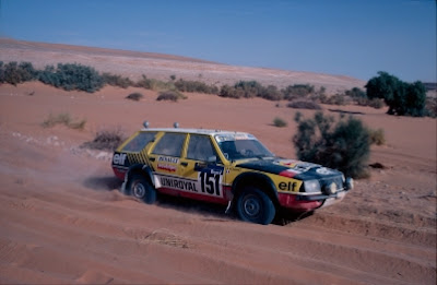 Renault 18 Break w rajdzie Paryż Dakar 1983 r.
