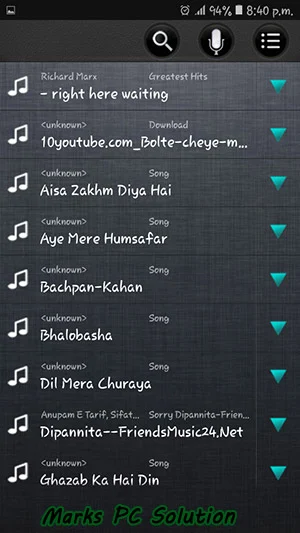 Ringtone Maker Audio List