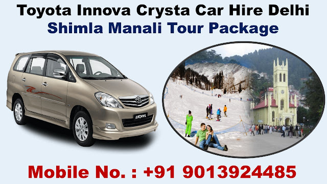 Shimla Manali sightseeing from Delhi by Toyota Innova Car