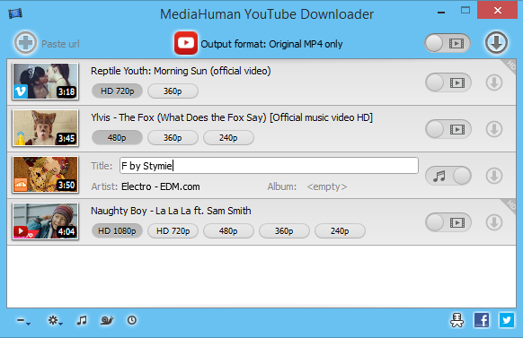 Descargar MediaHuman YouTube Downloader Español + Serial