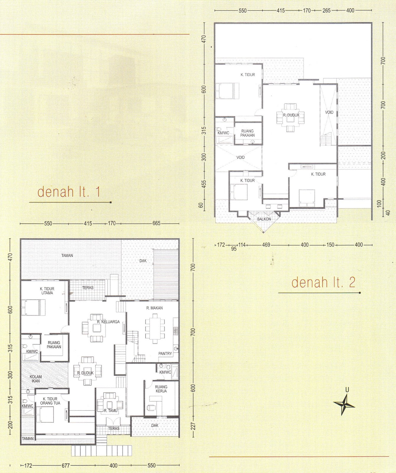 Desain Rumah  Ruang  Tamu  Terpisah Wallpaper Dinding