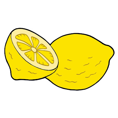 200 + Cartoon Images of Lemon fruit