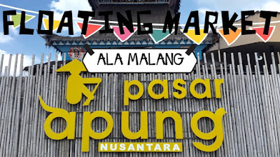 Makan di Atas Perahu Apung Batu Jawa Timur