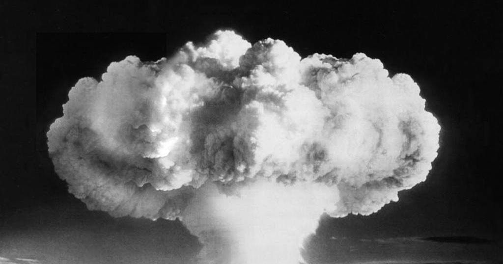 Sr-90: Bombardeo nuclear de Hiroshima y Nagasaki