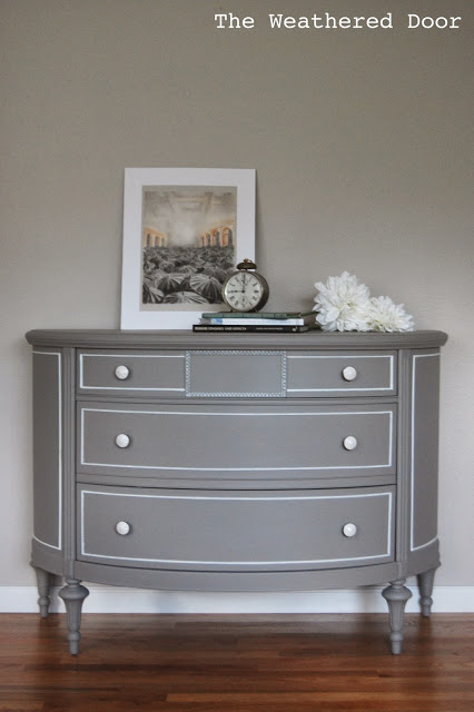 demi lune dresser