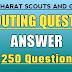 Scout guide 250 question answer | Scouting Question Answer in English | Bsg Question.