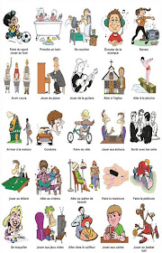 Afbeeldingsresultaat voor les activitÃ©s quotidiennes  vocabulaire