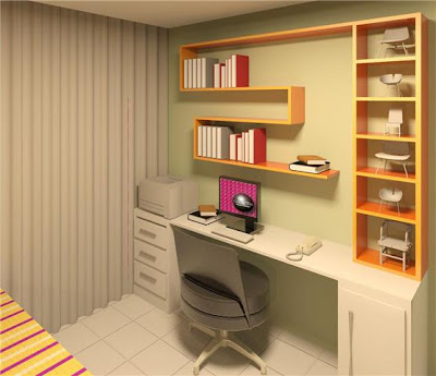 Home Office Designs on Di  Metro Design De Interior  Projetos Home Office