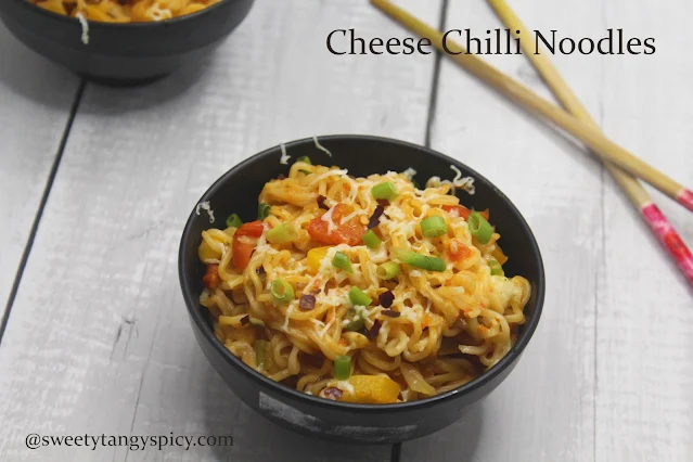 Cheese chilly Noodles