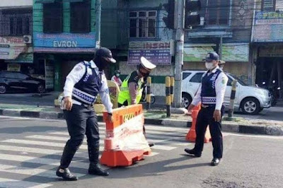 Akses Keluar Masuk Kota Medan ditutup