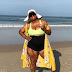 Plane Crash Survivor, Kechi, Rocks Bikini At Daytona Beach In The US