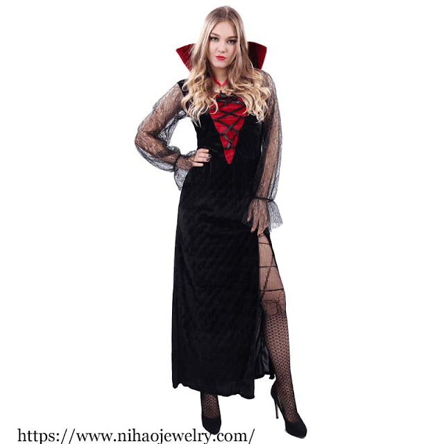 Halloween sexy vampire clothing suit