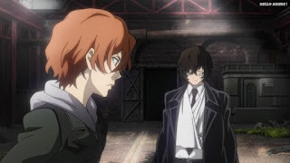 文ストアニメ 3期27話 中原中也 太宰治 15歳 Dazai Osamu 文豪ストレイドッグス Bungo Stray Dogs Episode 27