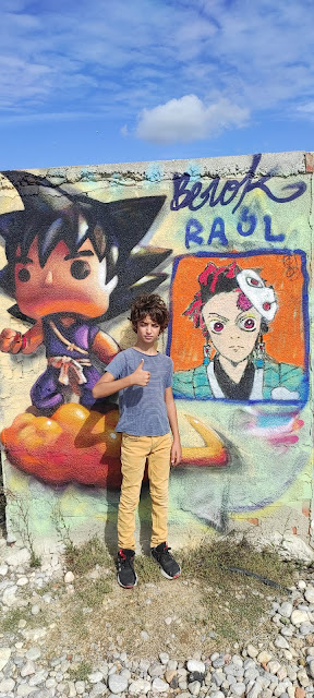 Graffiti Tanjiro Goku Raúl