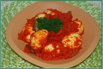 Telur Balado Pedas Manis - Edisi Resep Masakan Twin Tulipware, Cookware Set, Silver Wok 32, Chopper Blender