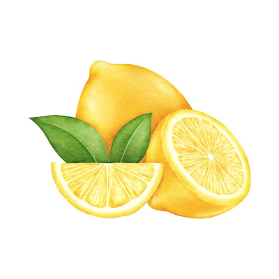 200 + Cartoon Images of Lemon fruit