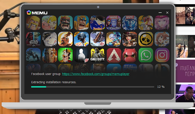 Cara Pasang Android Emulator - Memu Play