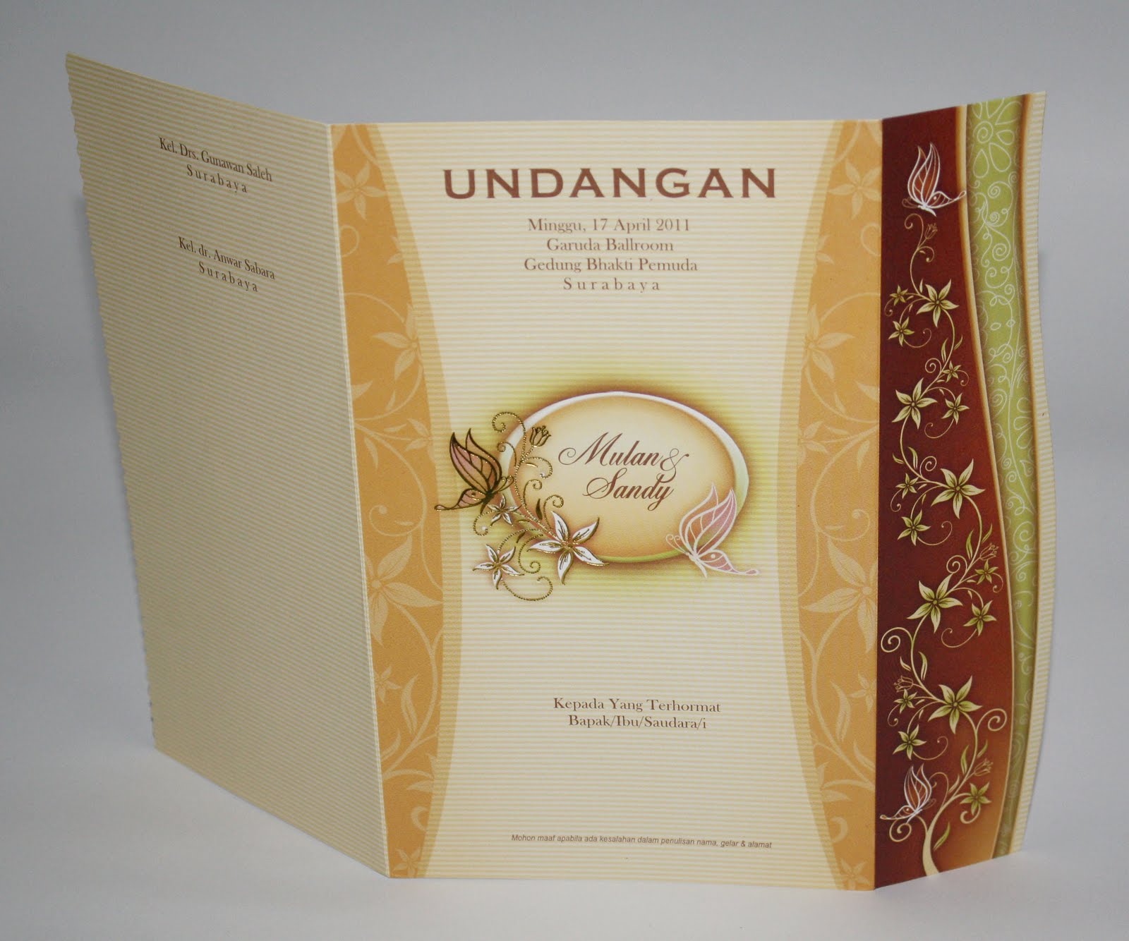 Contoh desain undangan nikah sederhana contoh undangan konferensi pers