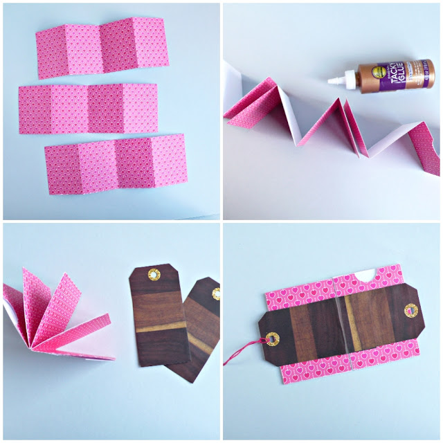 Mini album da regalare a San Valentino - TUTORIAL