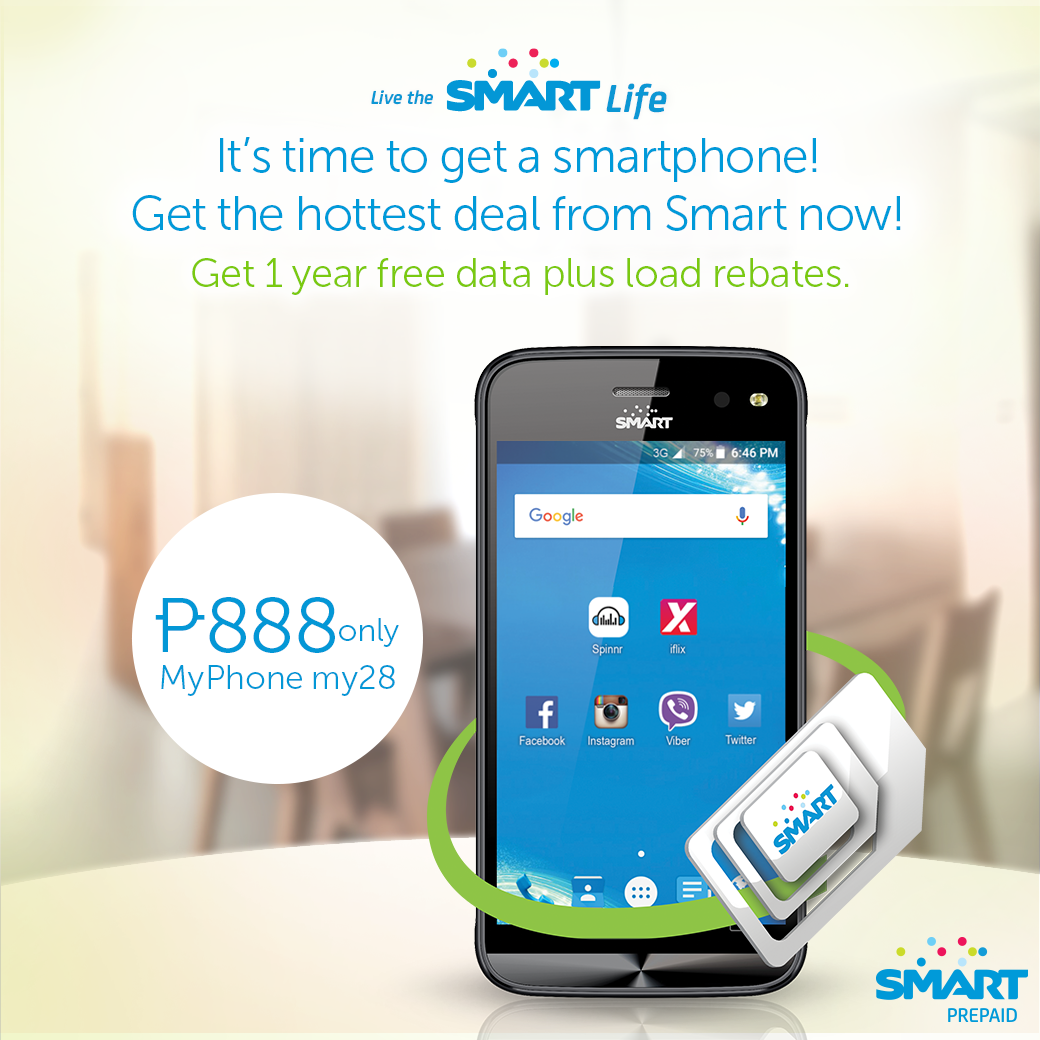 MyPhone My28, Smart Prepaid