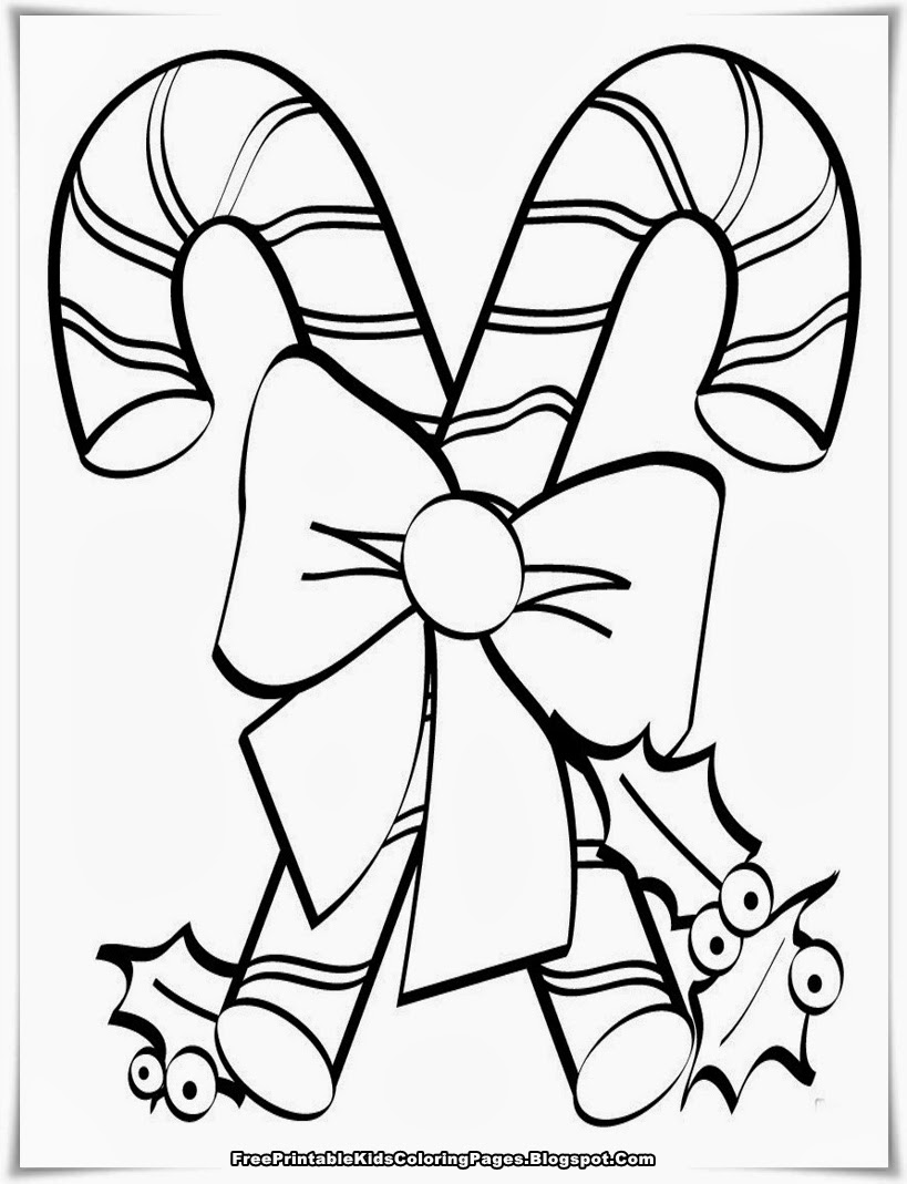 Free Holiday Coloring Pages 6