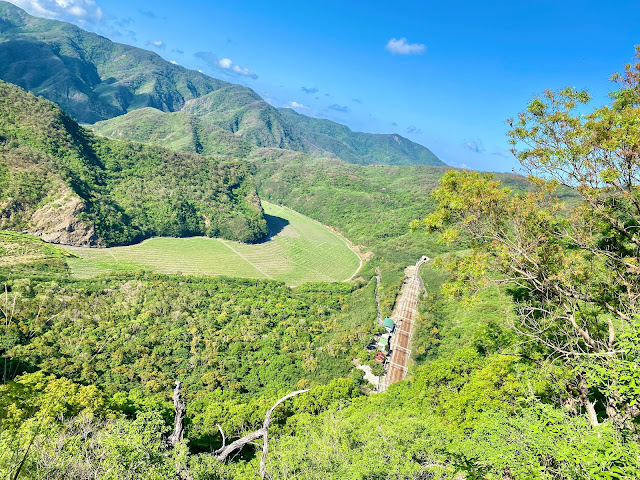 俯瞰南迴鐵路枋野號誌站