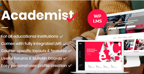 Academist - A Modern Learning Management System and Education Theme