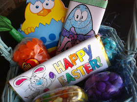 Easter Basket filled with Candy