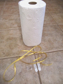 DIY paper towel holder