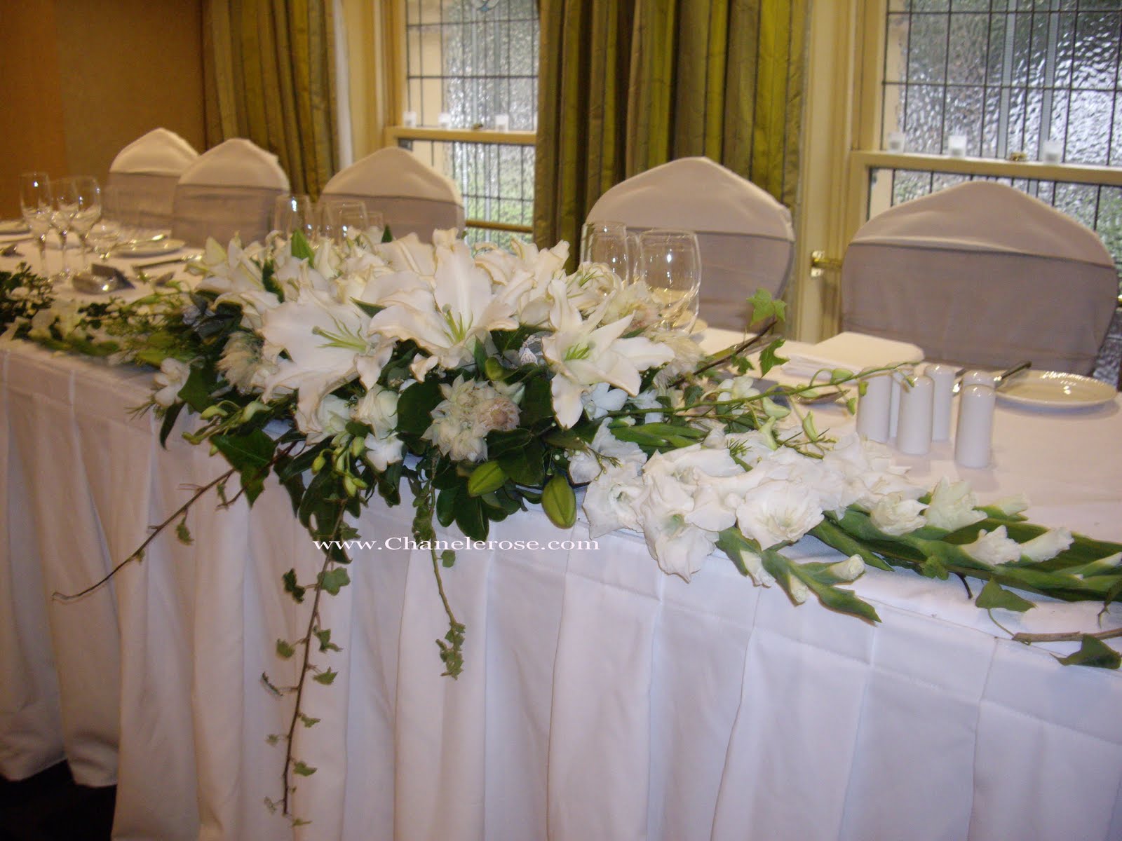 Table Decoration for weddings