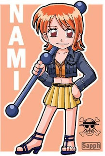 cute funny nami chan x one piece