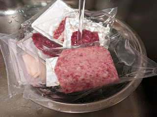 熊本県　ふるさと納税　馬刺し１㎏セット　生食用　コスパ馬刺し　千興ファーム　解凍方法