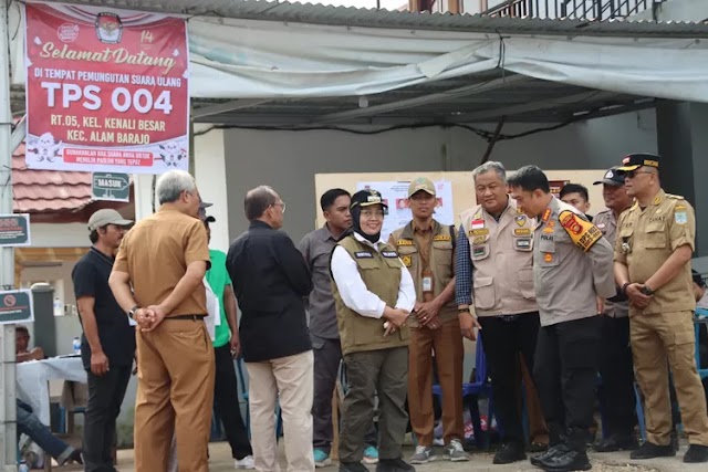 Dukungan Aparat Keamanan Terhadap Pemungutan Suara Ulang (PSU) Pemilu 2024 di Kota Jambi: Kapolresta Jambi Dampingi Pj. Walikota Pantau Empat TPS