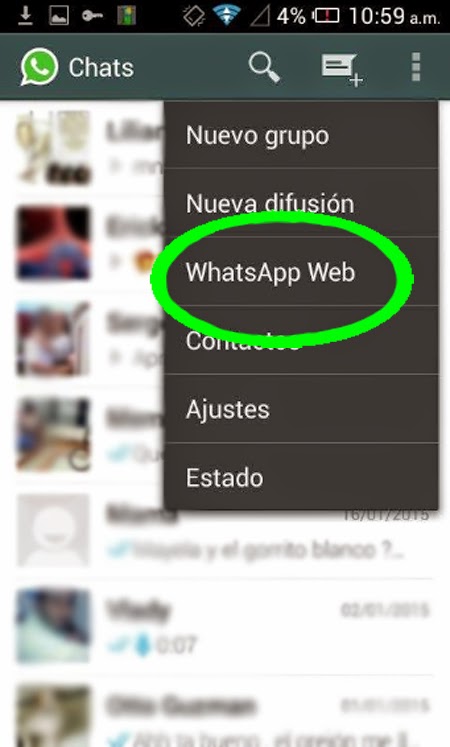 APK de WhatsApp 2.11.498 para Android (escanear código QR 