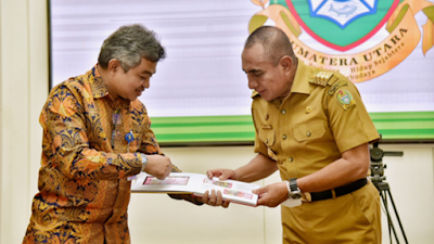 Gubernur Sumut Terima Uang Kertas Baru dengan Nomor Seri Sesuai Tanggal Kelahiran