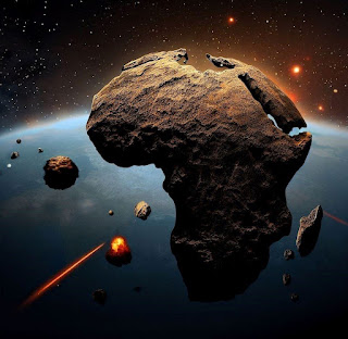 Africa asteroid impact
