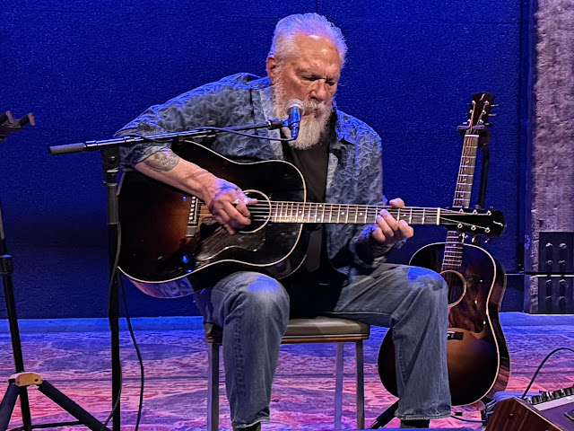 Jorma Kaukonen began a three-night residency at City Winery NYC on April 7 (photograph by Kevin Keane)