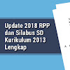 Update 2018 Rpp Dan Silabus Sd Kurikulum 2013 Lengkap