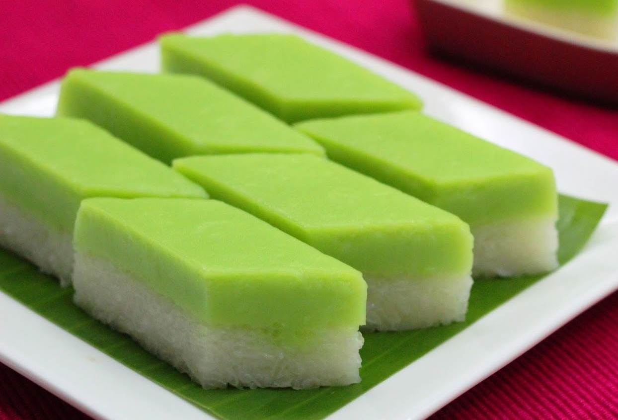 Resepi Kuih Seri Muka Pandan Sukatan Cawan Paling Sedappp ...